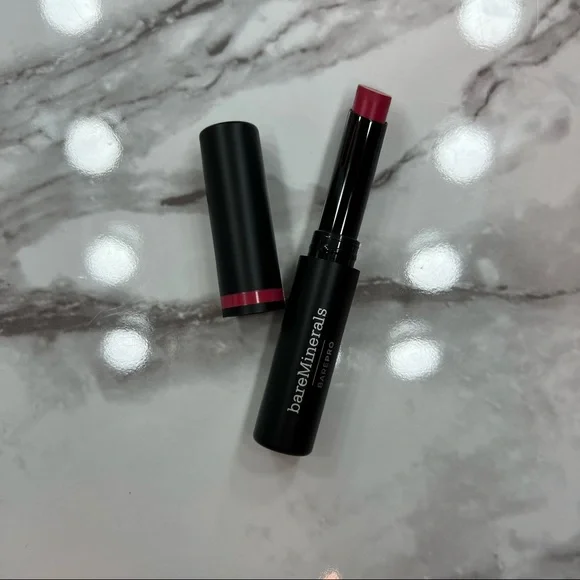 Bareminerals Bare Pro Long Wear Lipstick Hibiscus - Picture 2 of 5